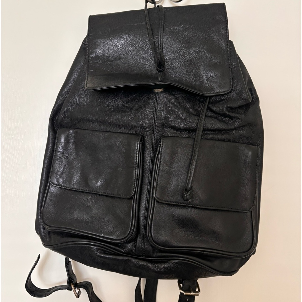 Beautiful all leather backpack